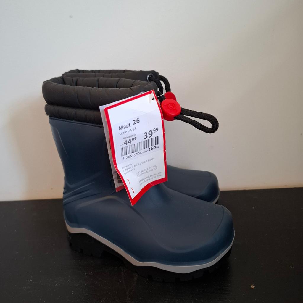 Dunlop Laarzen Maat 26 - Nieuw met prijskaartje, Ophalen of Verzenden, Nieuw, Dunlop, Jongen of Meisje