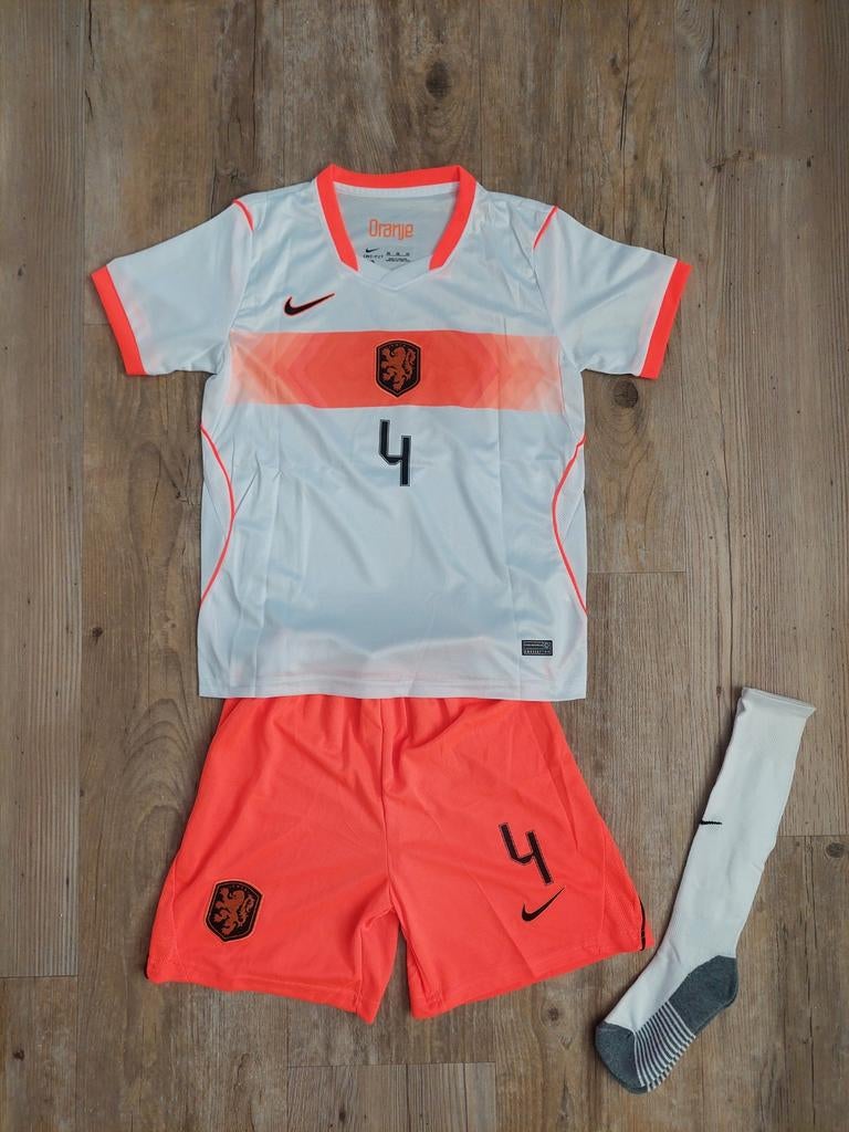 Nederlands Elftal uit tenue kids WK 2026, Maat XS of kleiner, Ophalen of Verzenden, Nieuw, Set