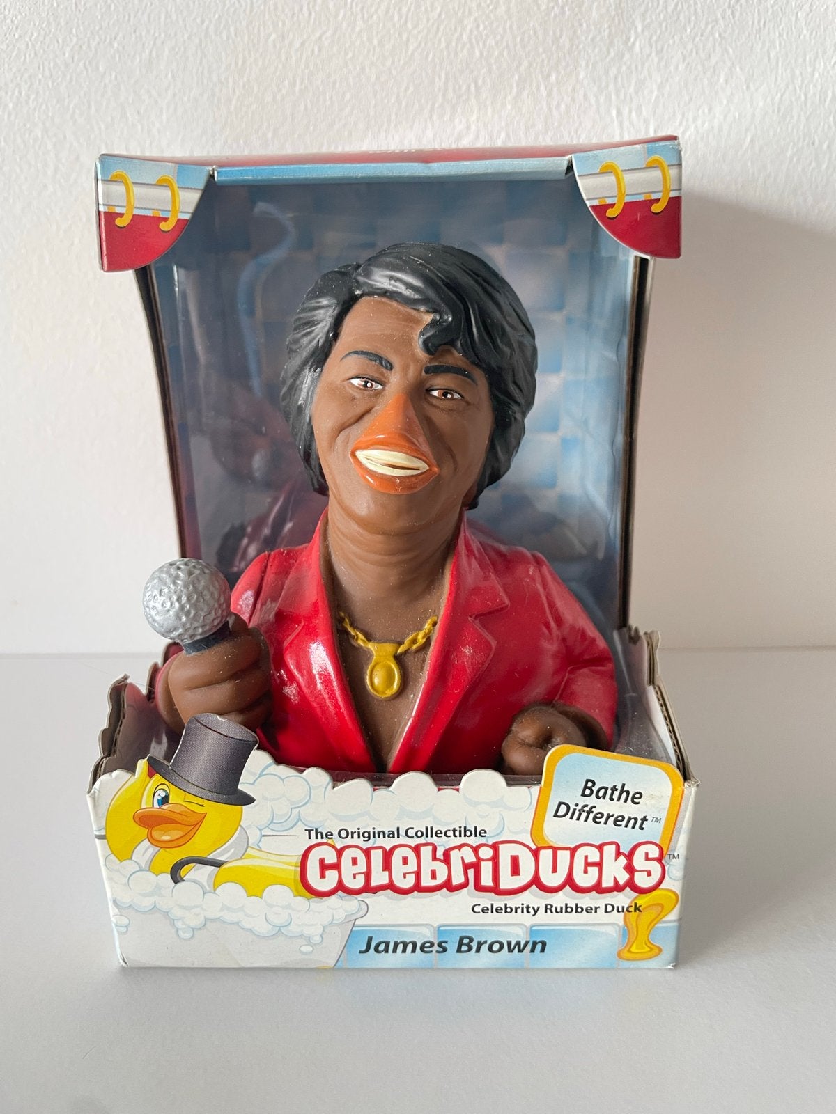CelebriDucks James Brown Badeend - Nieuw in doos, Ophalen of Verzenden, Nieuw