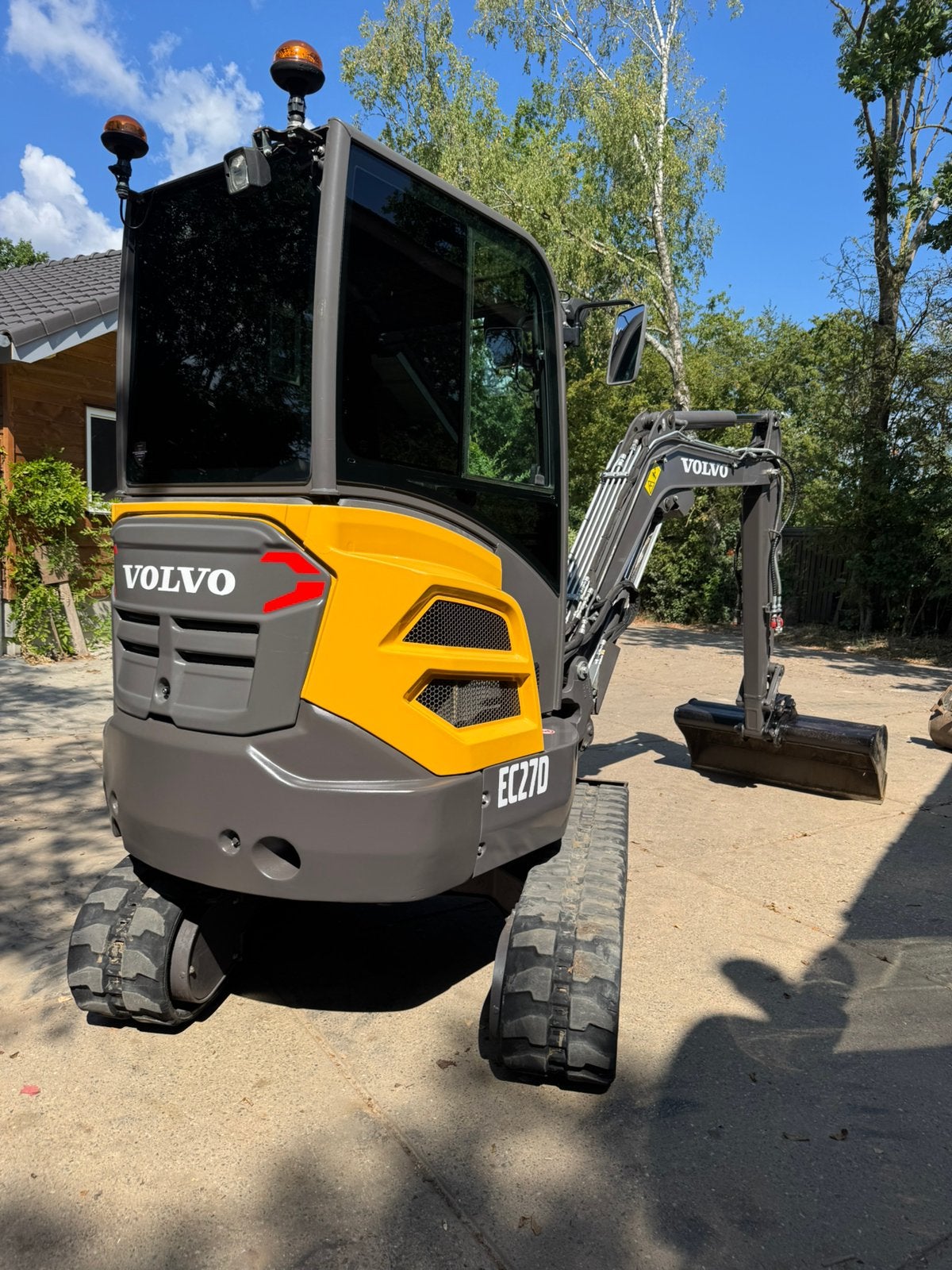 Volvo EC27D minigraver | 2019 | 3.259 uur |, Zakelijke goederen, Machines en Bouw | Kranen en Graafmachines, Ophalen, Graafmachine