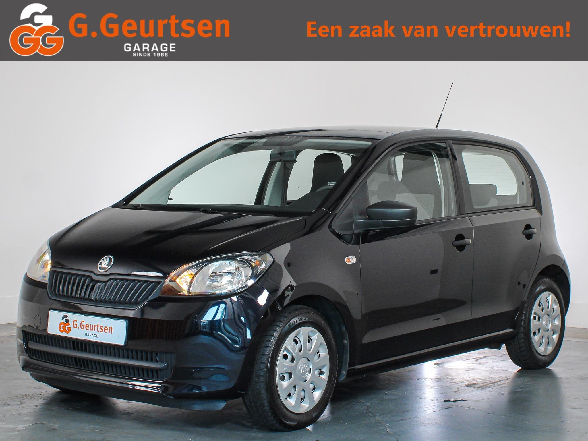 Skoda Citigo 1.0 Greentech Arctic Airco, 5-Deurs, 67dkm!, Auto's, Voorwielaandrijving, Euro 5, Stof, Gebruikt