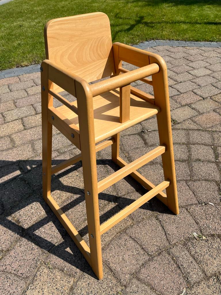 Houten meegroeistoel voor kinderen Timgro, Ophalen, Zo goed als nieuw, Meegroeistoel, Aanschuifbaar