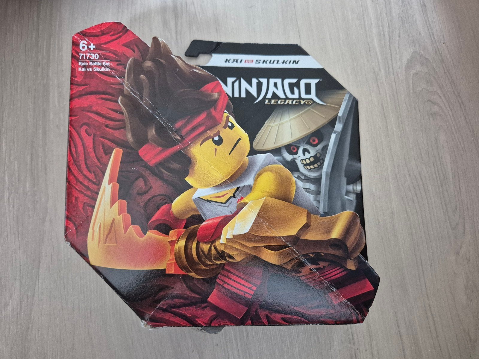 Lego Ninjago Legacy 71730 Epic Battle Set - Kai vs Skulkin, Gebruikt, Lego, Ophalen of Verzenden, Inclusief minifiguren