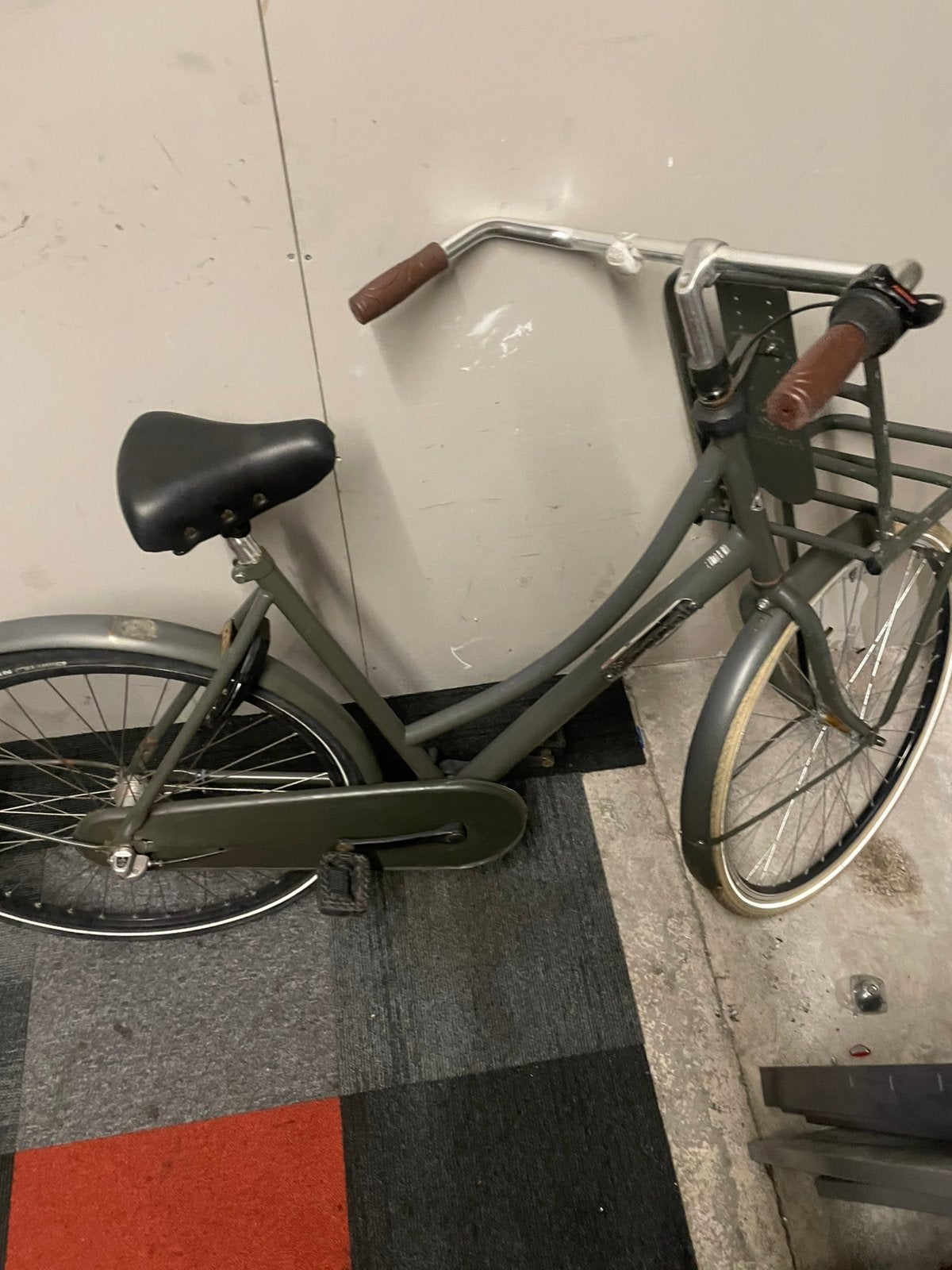 Damesfiets omafiets city bike 3 versnellingen slot rekje, 56 cm of meer, Ophalen, Gebruikt, Versnellingen