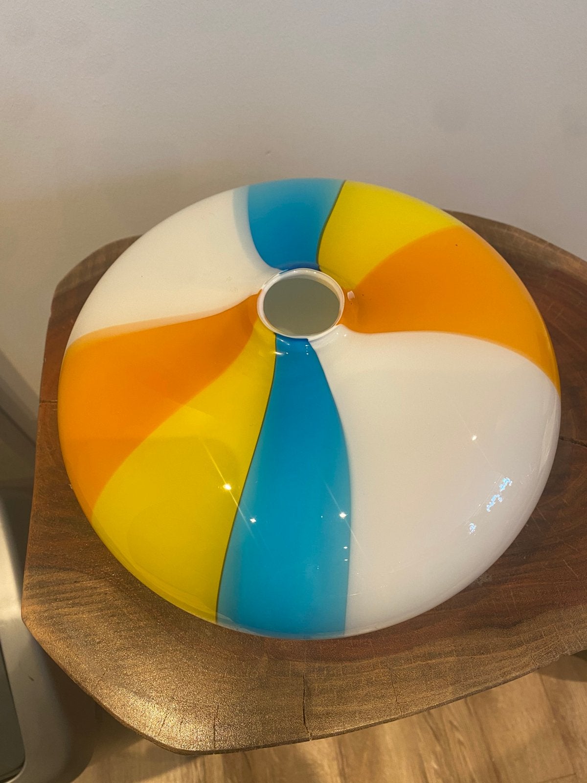Bloemvaas plat model, Ophalen, Nieuw, Rond, Minder dan 30 cm