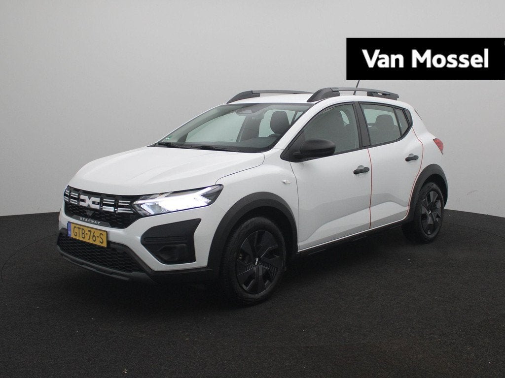 Dacia Sandero Stepway TCe 100 ECO-G Essential | Airco | Dakd, Voorwielaandrijving, Gebruikt, Euro 6, Wit