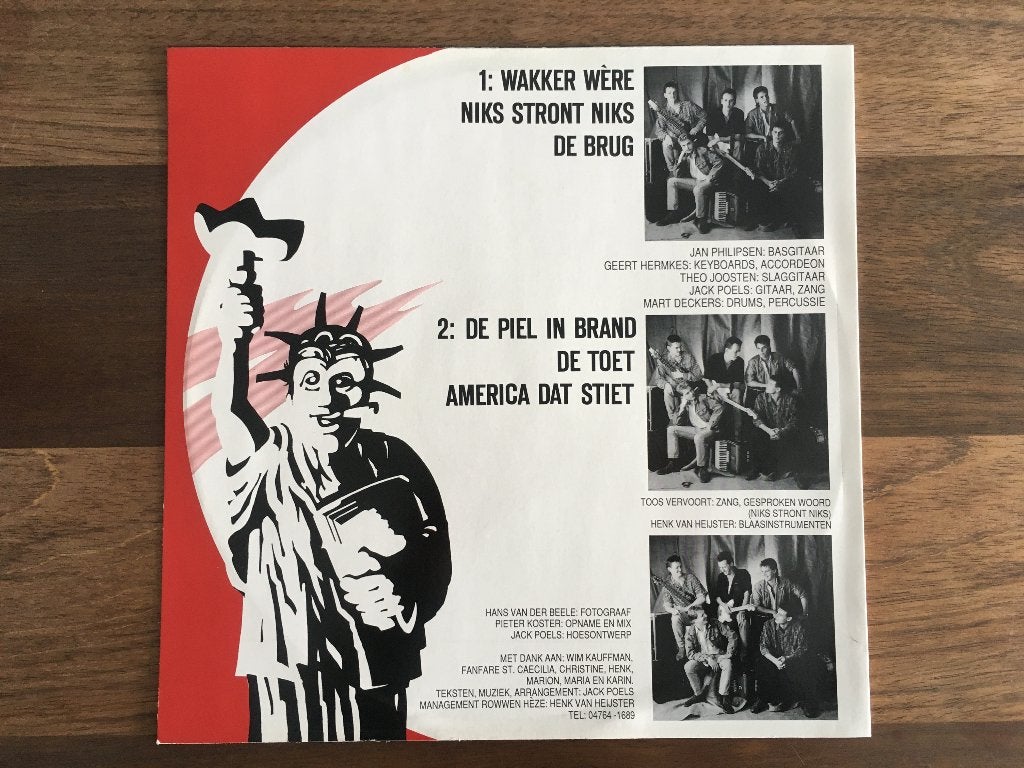 Vinyl MiniLP Rowwen Heze Debuutalbum 1987 ZGAN ZELDZAAM, LP, Gebruikt, Ophalen of Verzenden, 12 inch