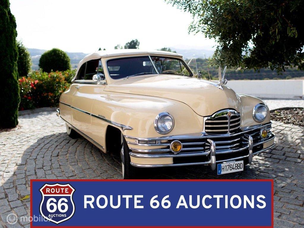 Packard Super Eight | 1948 | Route 66 Auctions, Auto's, Overige merken, Overige carrosserieën, Zwart, Bedrijf