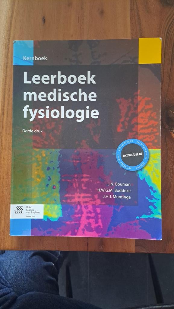 Leerboek medische fysiologie - Derde druk, Boeken, Ophalen of Verzenden