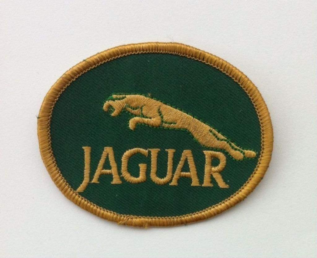Jaguar patch ovaal badge opnaai embleem, Ophalen of Verzenden, Nieuw, Auto's