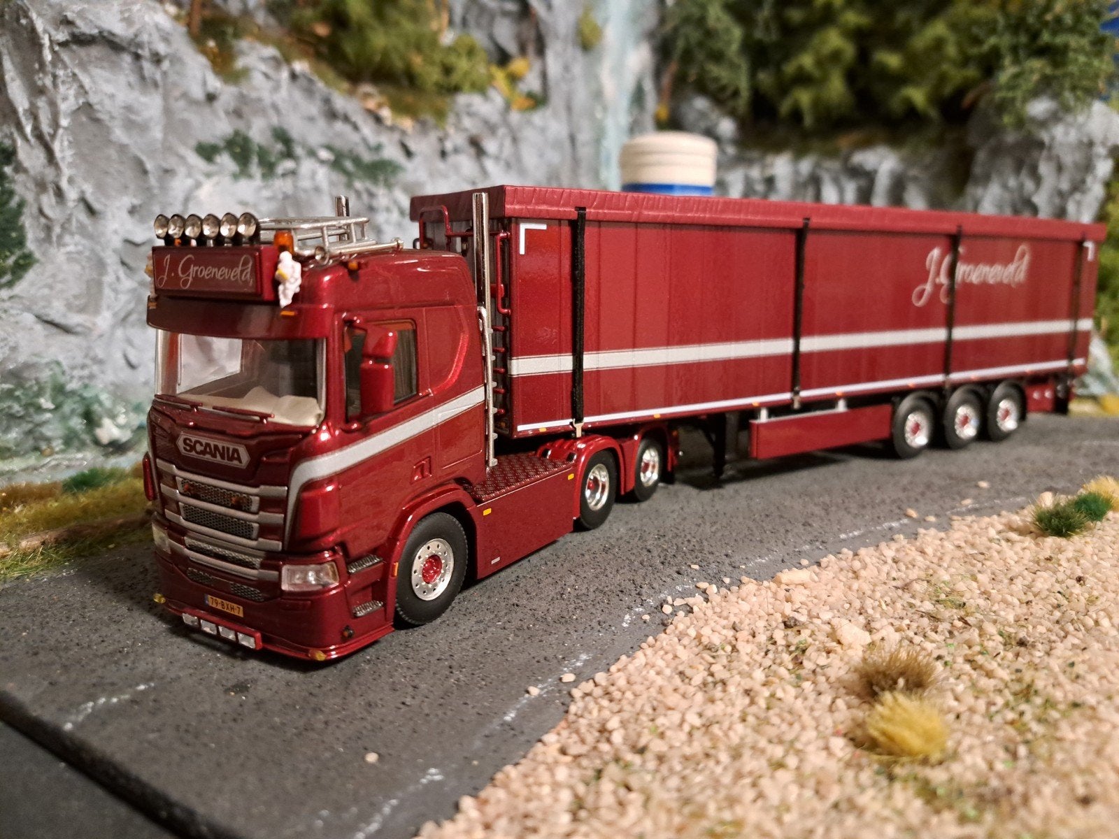 WSI Scania J Groeneveld, Ophalen of Verzenden, Nieuw, Bus of Vrachtwagen, Wsi