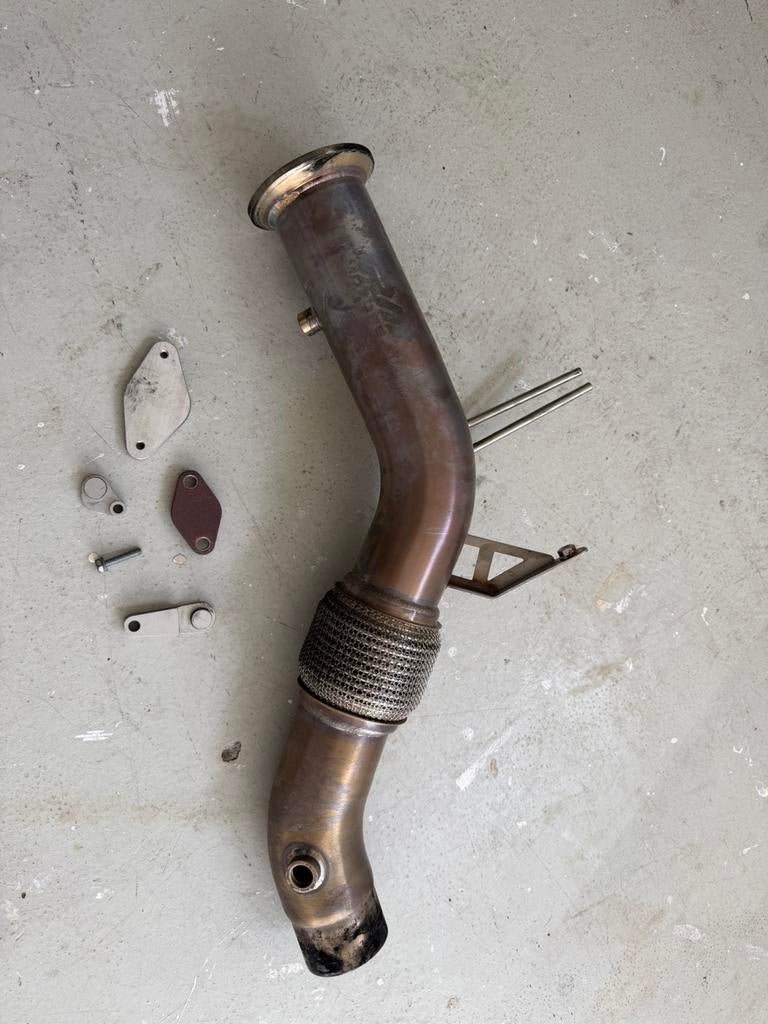 Stage 2 voor BMW N57 blok. Downpipe, Ophalen of Verzenden, Gebruikt, BMW