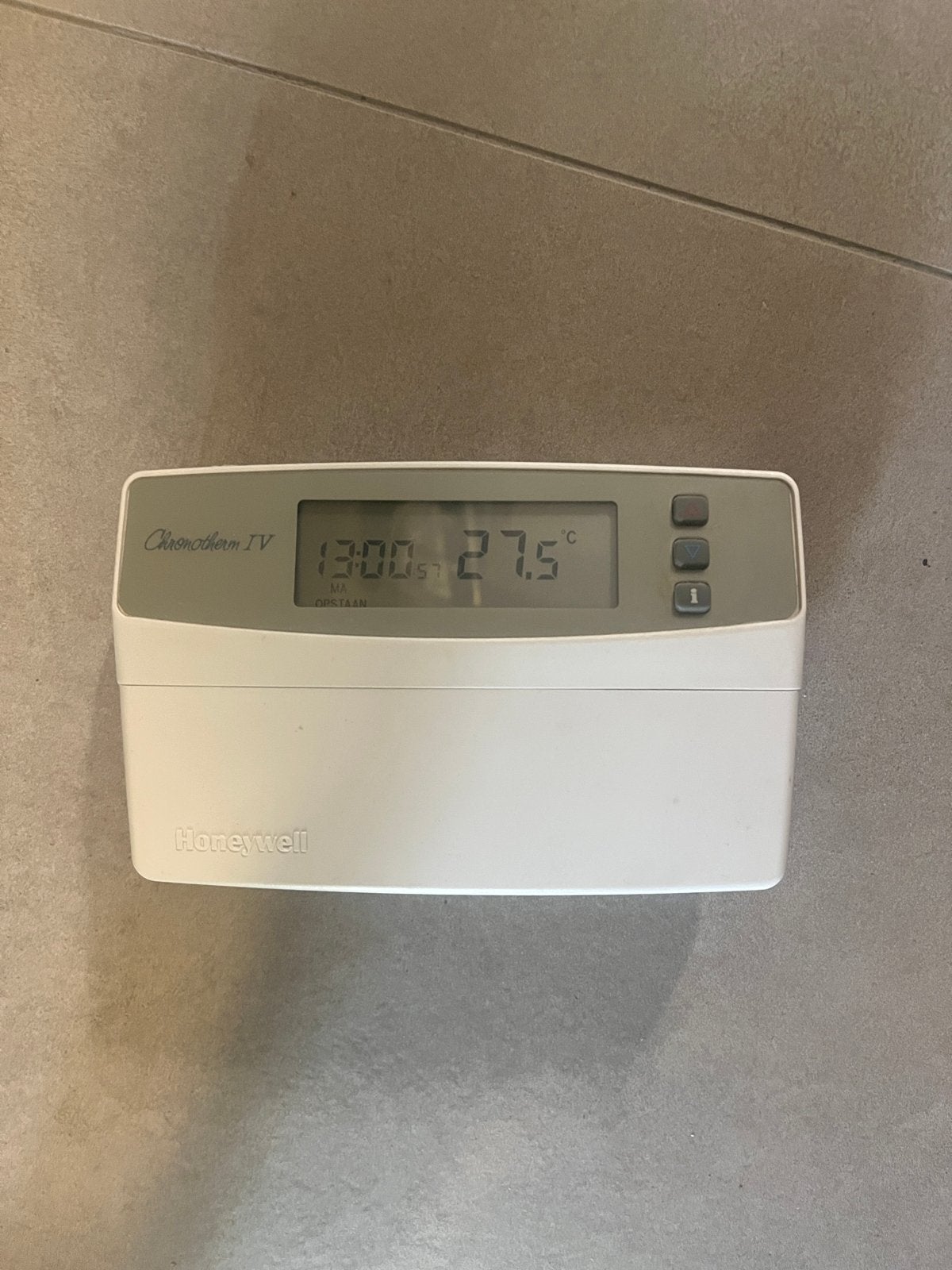 Honeywell Chronotherm IV Slimme Thermostaat, Ophalen of Verzenden, Slimme thermostaat, Gebruikt