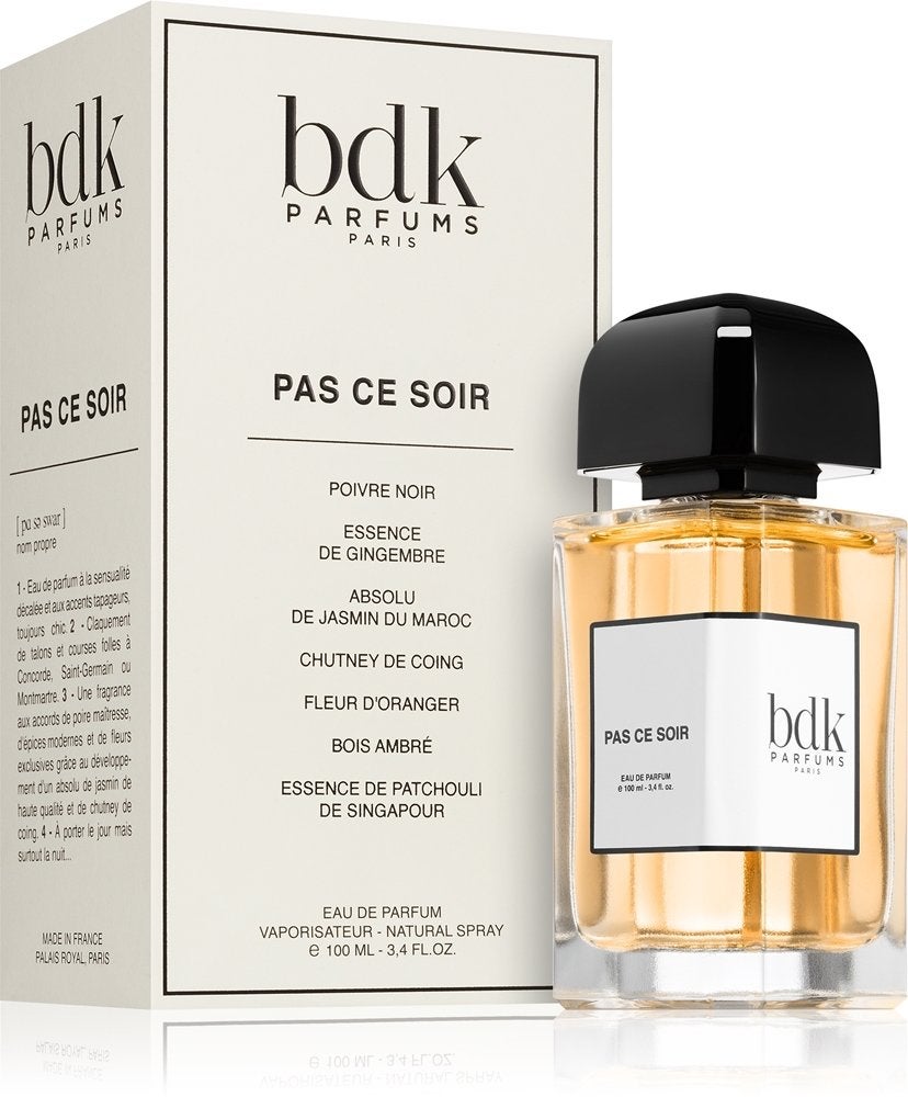 BDK Parfums Pas Ce Soir Eau de Parfum 100ml, Sieraden, Tassen en Uiterlijk, Ophalen of Verzenden, Nieuw