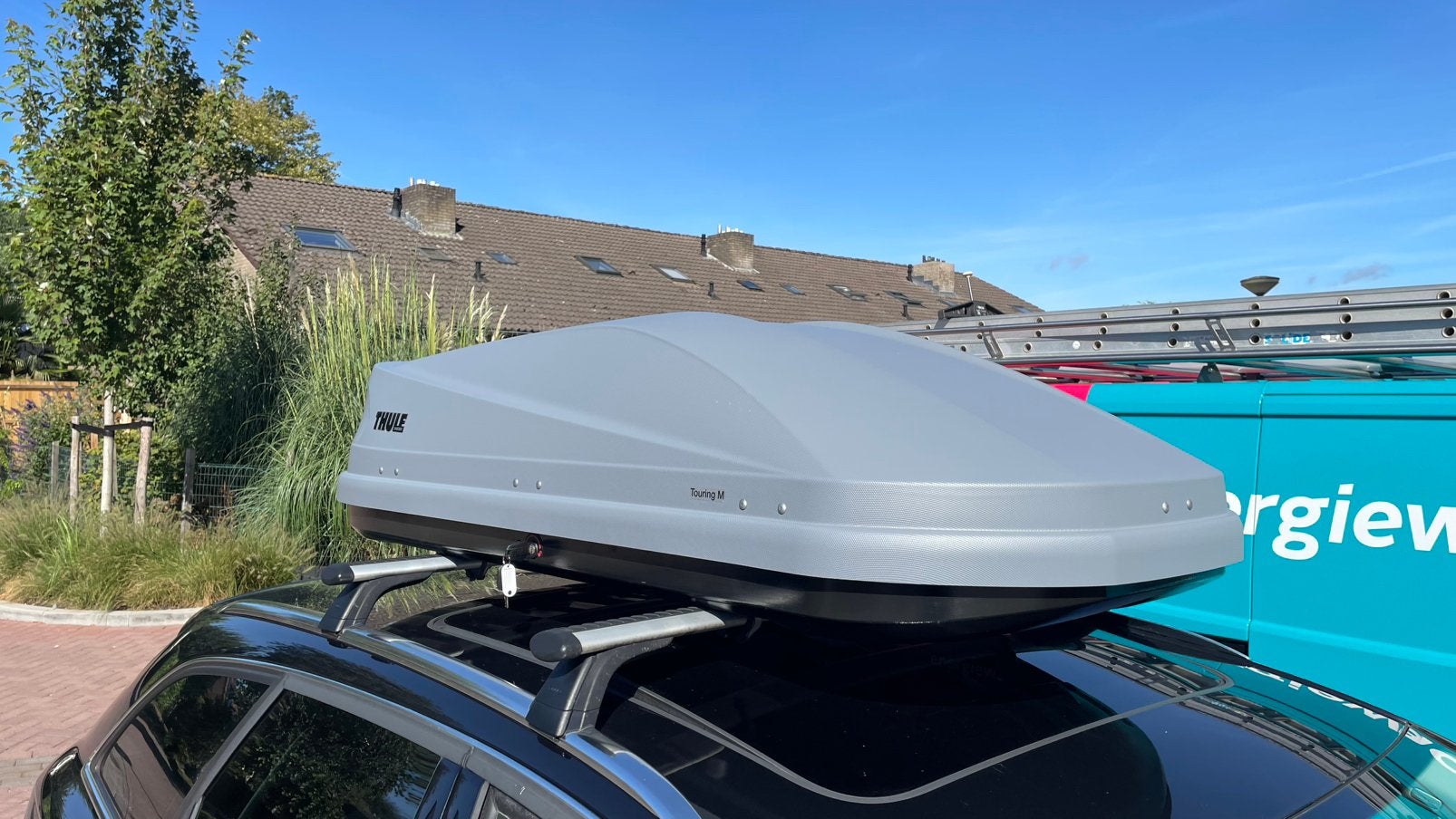 Thule Touring M titan arroskin 400 L dakkoffer ZGAN, Ophalen, Zo goed als nieuw