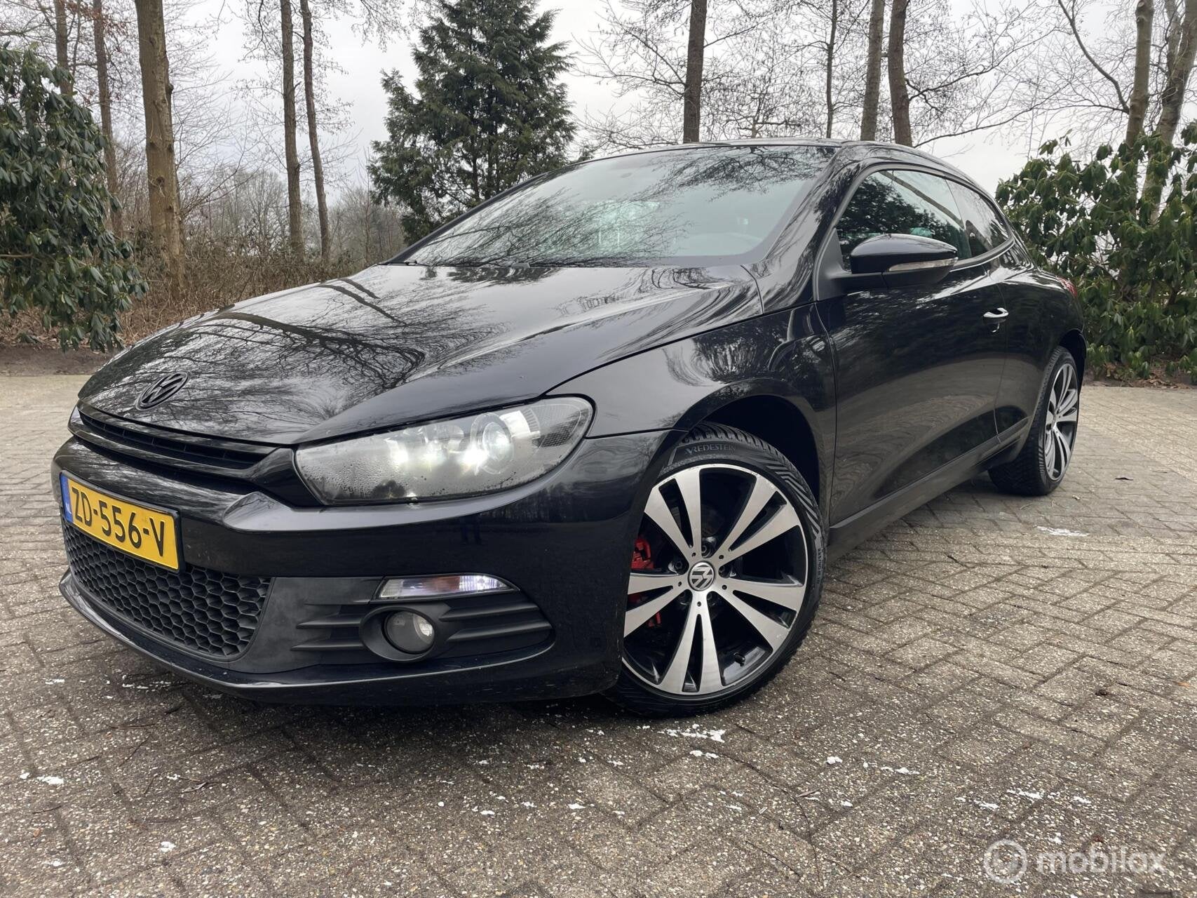 Volkswagen Scirocco 1.4 TSI Highline..Apk tot 18-03-2027, Auto's, Volkswagen, Voorwielaandrijving, Euro 5, Gebruikt, Zwart