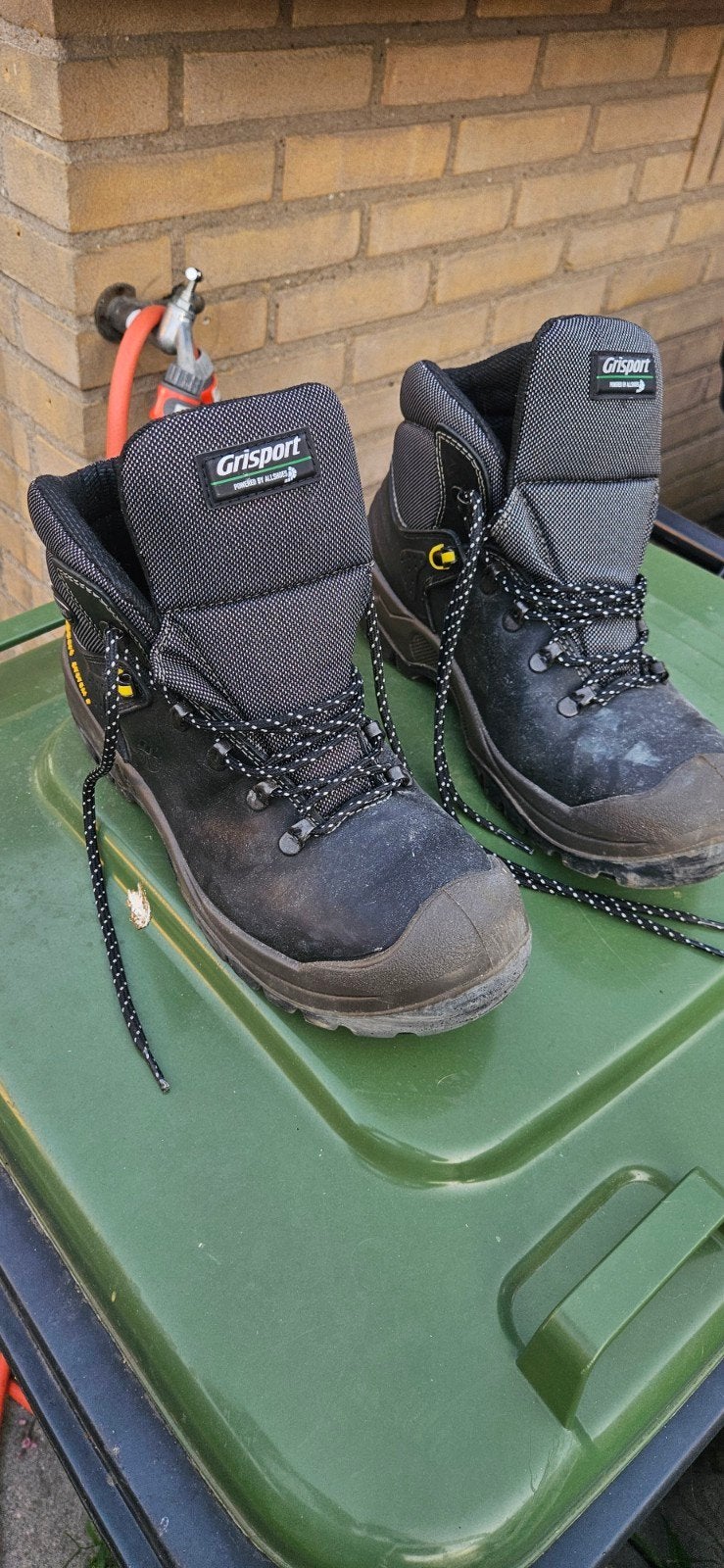 Grisport hoge werkschoenen maat 43 S3  zeer weinig gedragen, Ophalen, Gebruikt