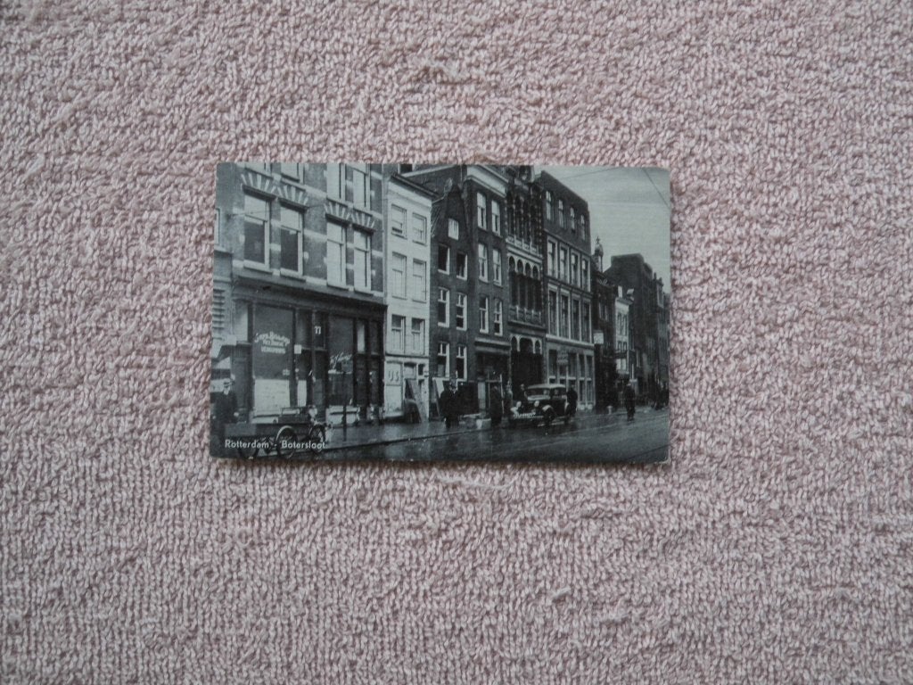 Oude Ansichtkaart Rotterdam - Botersloot, Ophalen of Verzenden, 1920 tot 1940, Ongelopen, Zuid-Holland