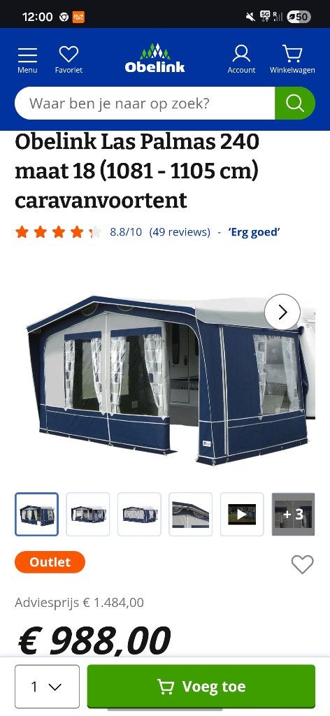 Obelink, Ophalen of Verzenden, Nieuw, Tot en met 4