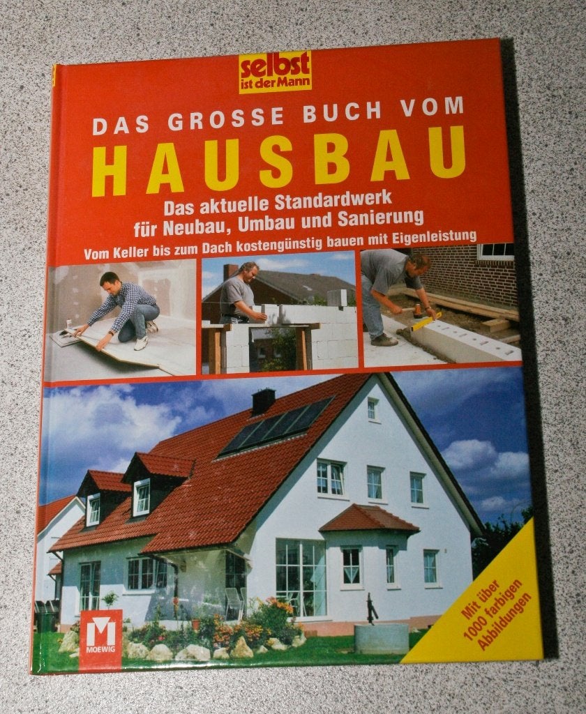 Das grosse Buch vom Hausbau. Over zelf bouwen van een huis., Boeken, Wonen en Tuinieren, Ophalen of Verzenden, Zo goed als nieuw