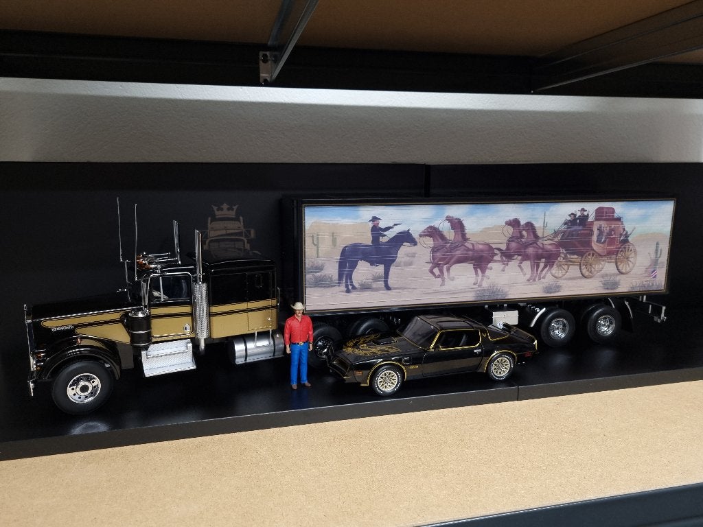 Road Kings 1:18 Kenworth W900 Smokey and the Bandit set, Overige merken, Auto, Onbekend, Nieuw