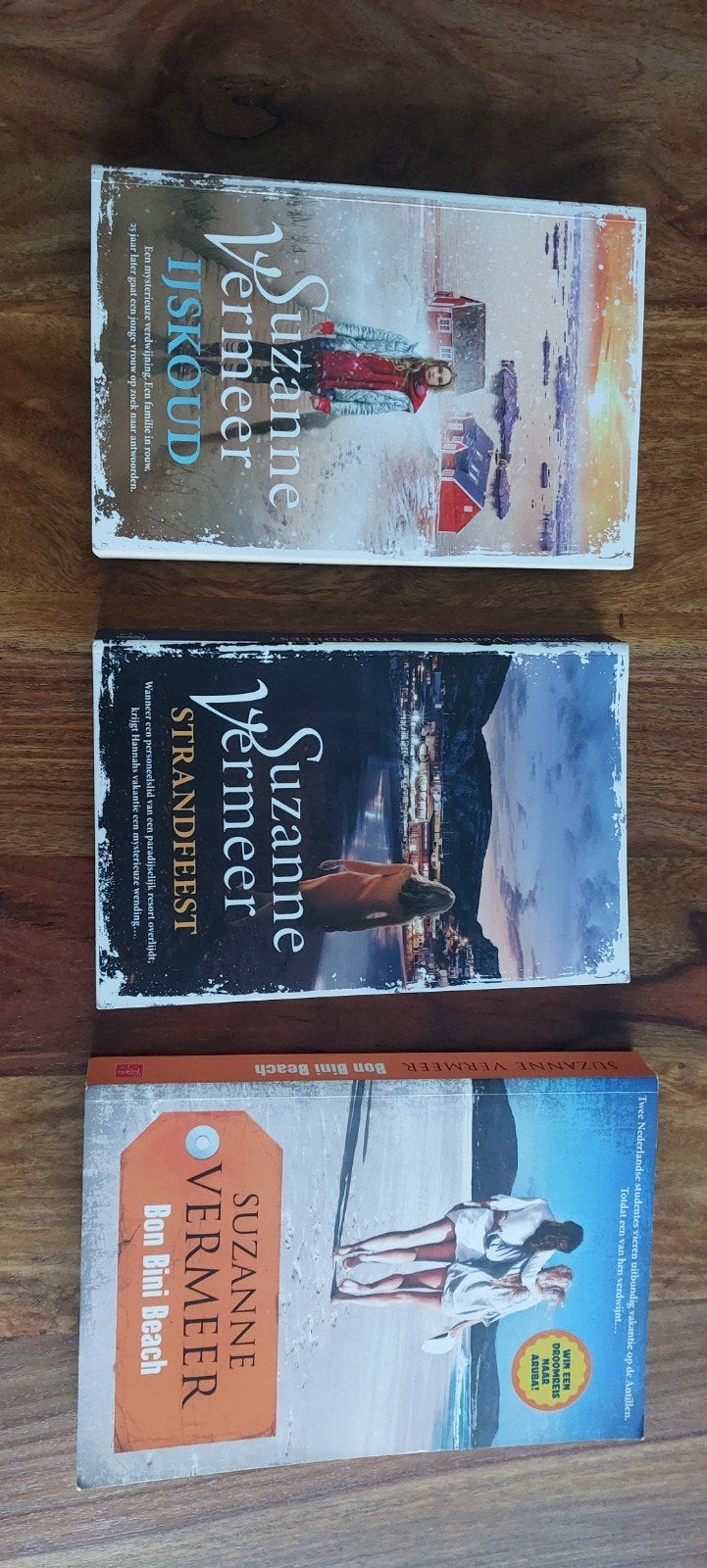 Suzanne Vermeer boeken: IJskoud, Strandfeest, Bon Bini Beach, Ophalen of Verzenden, Gelezen, Suzanne Vermeer, Nederland