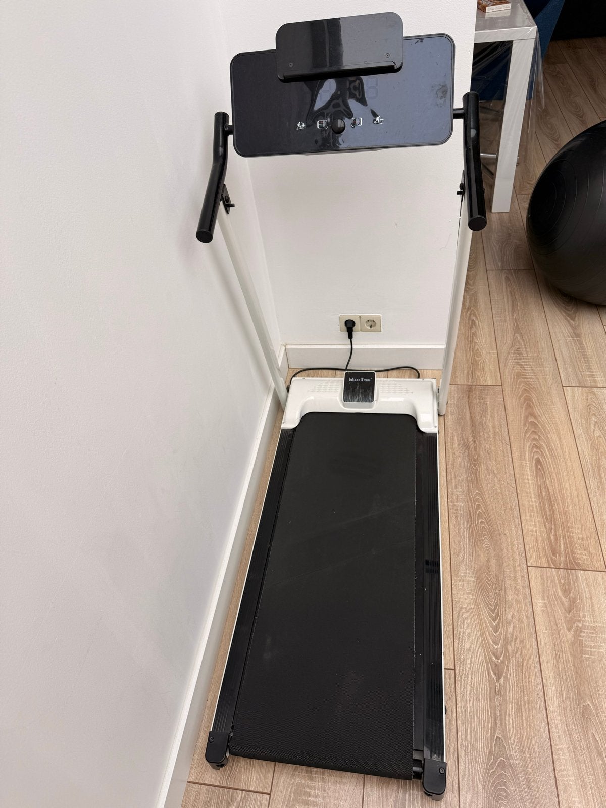 Compacte Loopband - Ideaal voor Thuisgebruik, Ophalen, Gebruikt, Metaal, Loopband
