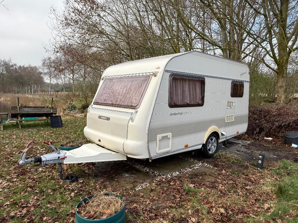 Caravan Avento 395 TLH excelence, Caravans en Kamperen, Caravans, Luifel, Bedrijf, Treinzit, 750 - 1000 kg