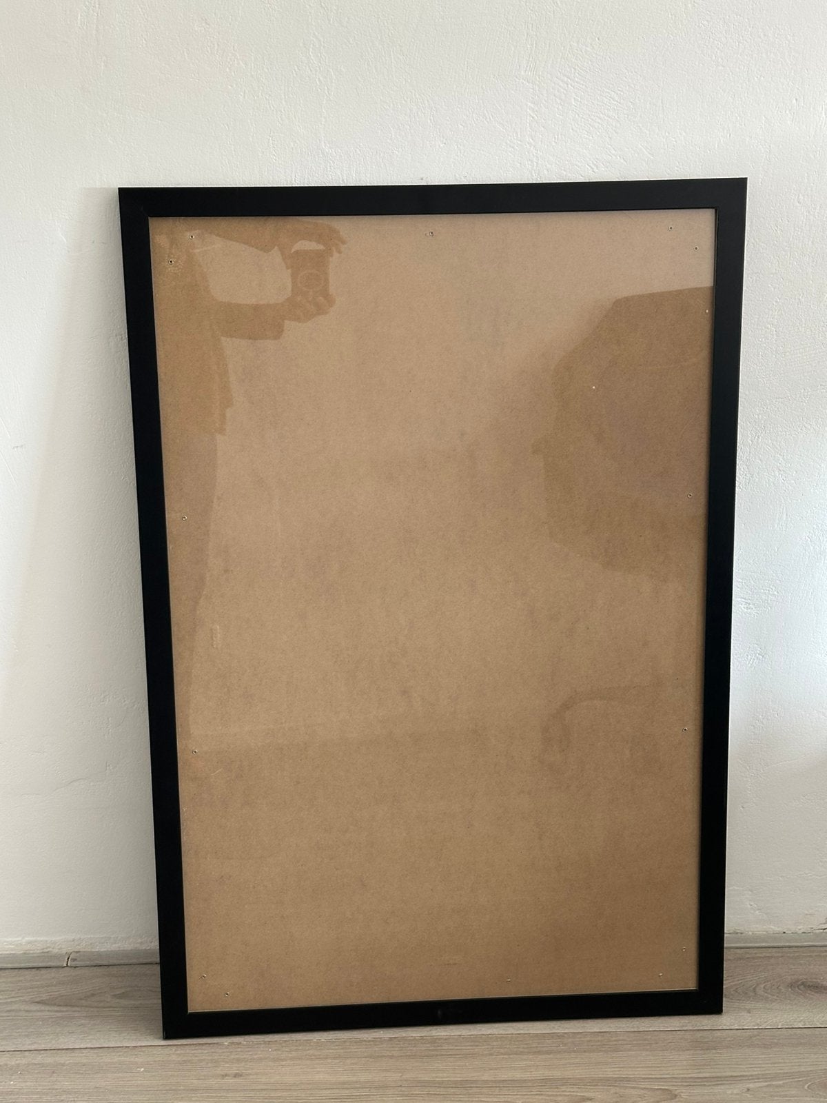Zwarte Lijst 60 x 90 cm, Ophalen, 60 cm, 90 cm, Met clips