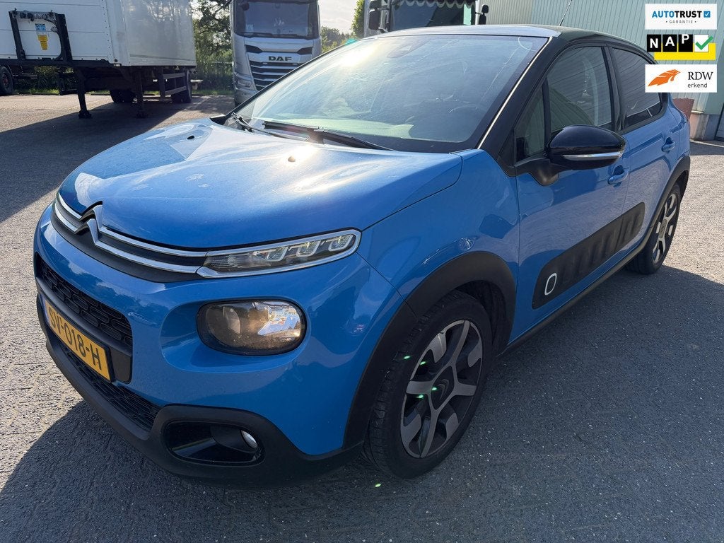 Citroen C3 1.2 PureTech Shine | Distributieriem vervangen.|, Auto's, Euro 6, 1199 cc, 450 kg, Origineel Nederlands