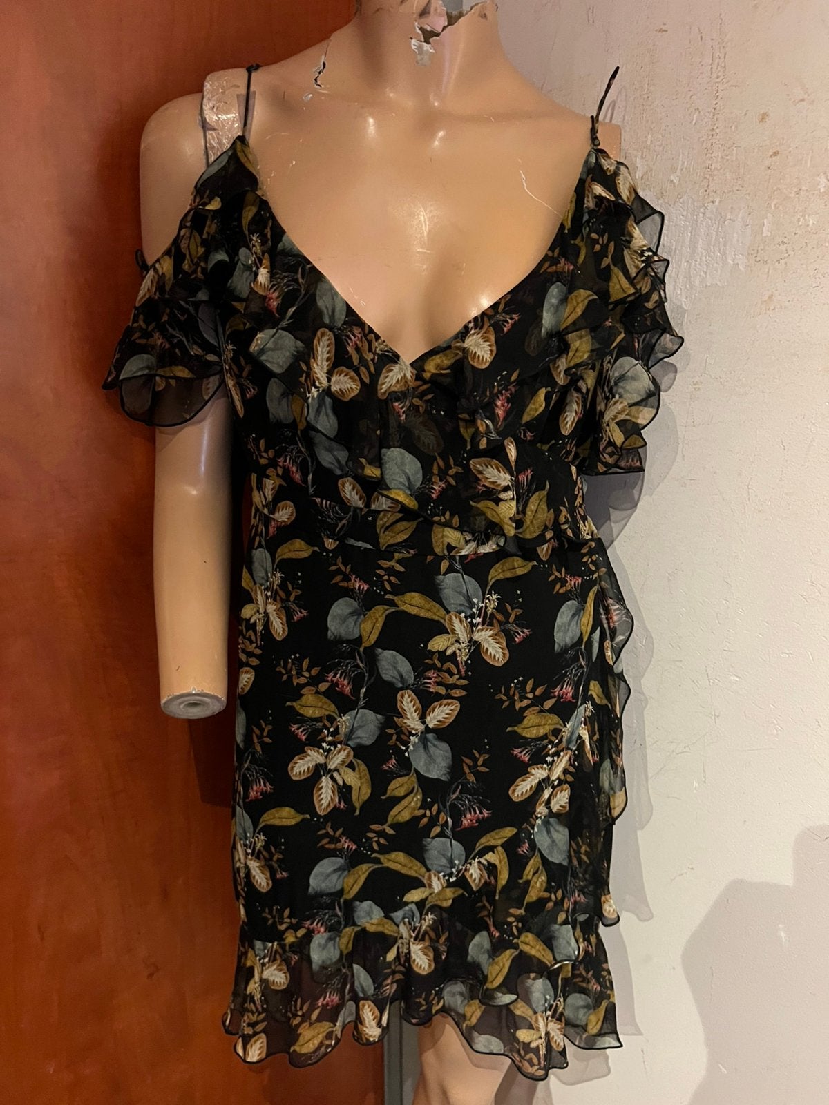 NICOLAS  jurk maat it 44 M SILK origineel nieuw, Maat 38/40 (M), Zwart, Nicolas, B