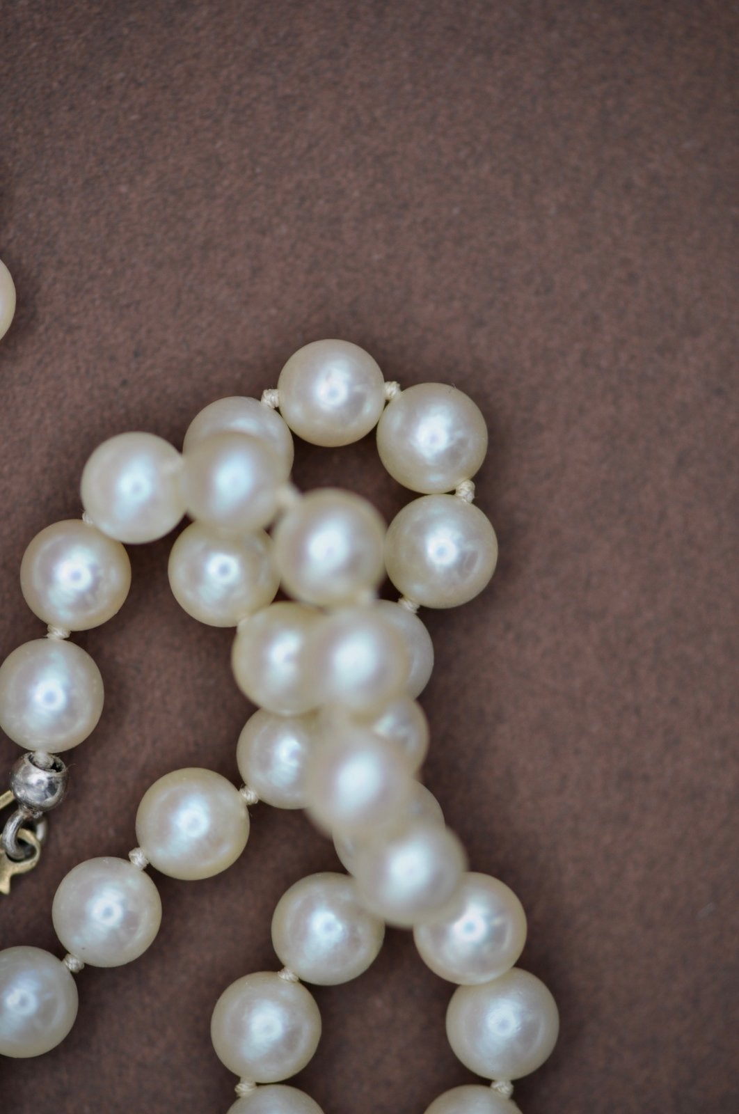 Vintage Akoya parels 8 karaat, Verzenden, Goud, Ketting, Met edelsteen