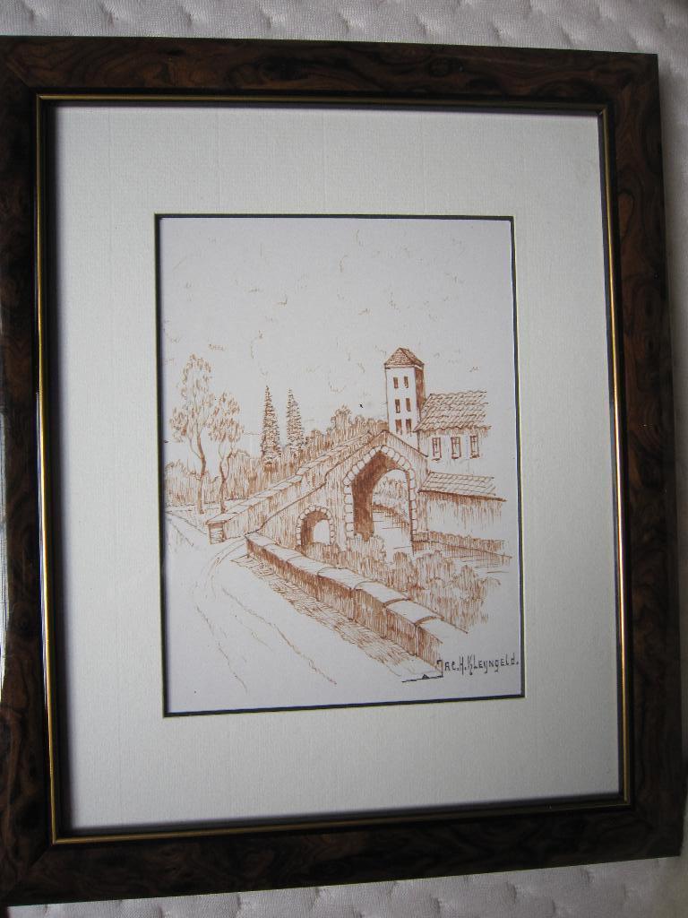 Jac KLEYNGELD (pieter Scheen ) 3 schild. van deze schilder, Ophalen of Verzenden