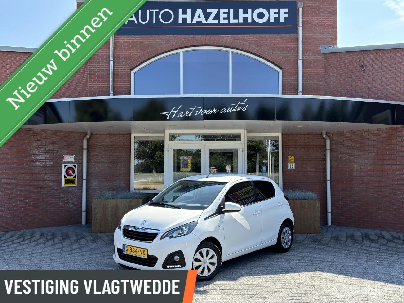 Peugeot 108 1.0 e-VTi Active | Airco | Bluetooth | Privacy g, Auto's, Peugeot, Voorwielaandrijving, Stof, Gebruikt, Euro 6
