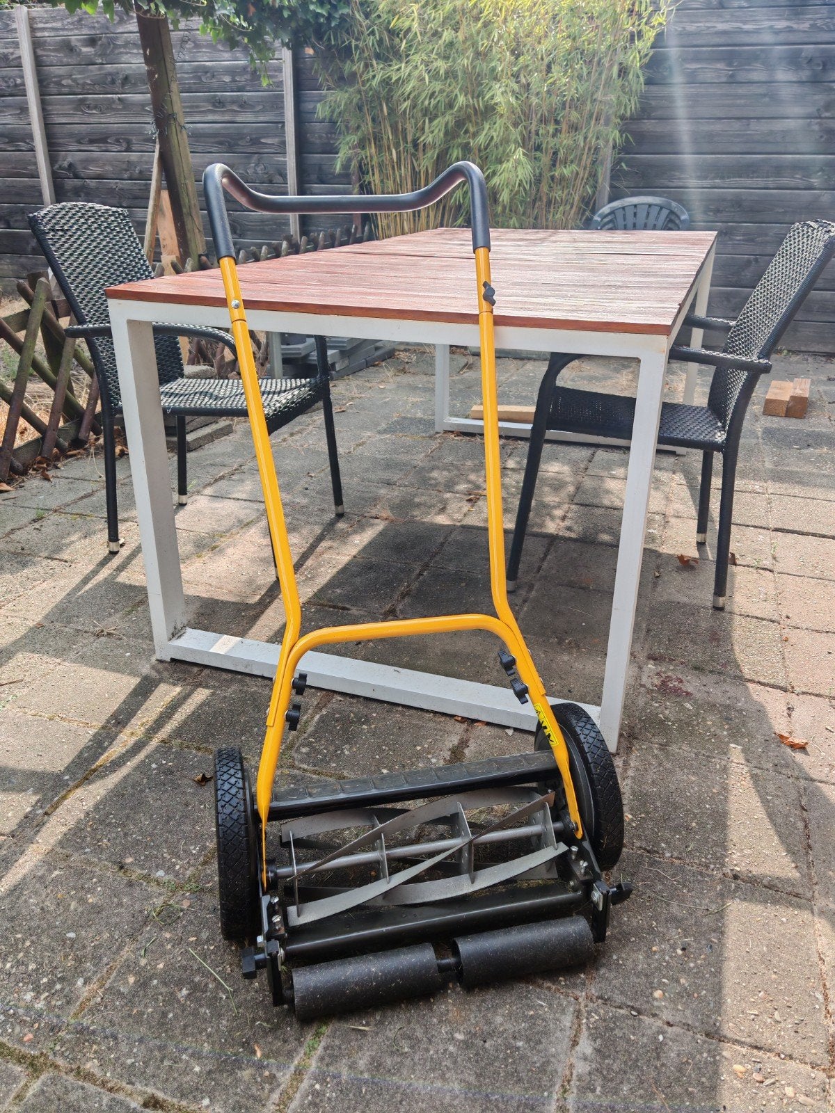 Stiga SCM 240 R handgrasmaaier - Perfect voor kleine tuinen, Ophalen, Gebruikt, Handgrasmaaier, Stiga