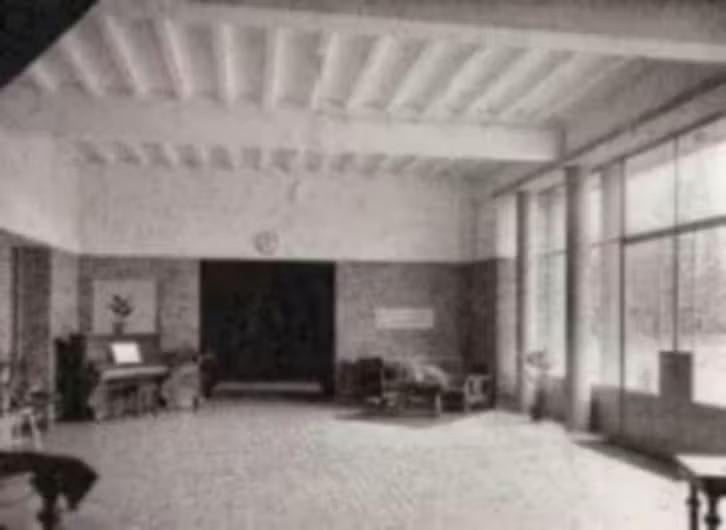 Foto Azelo R.K. Jongenspensionaat Hal Ingang Entree Jaren 50, Foto, Ophalen of Verzenden, Zo goed als nieuw, 1940 tot 1960