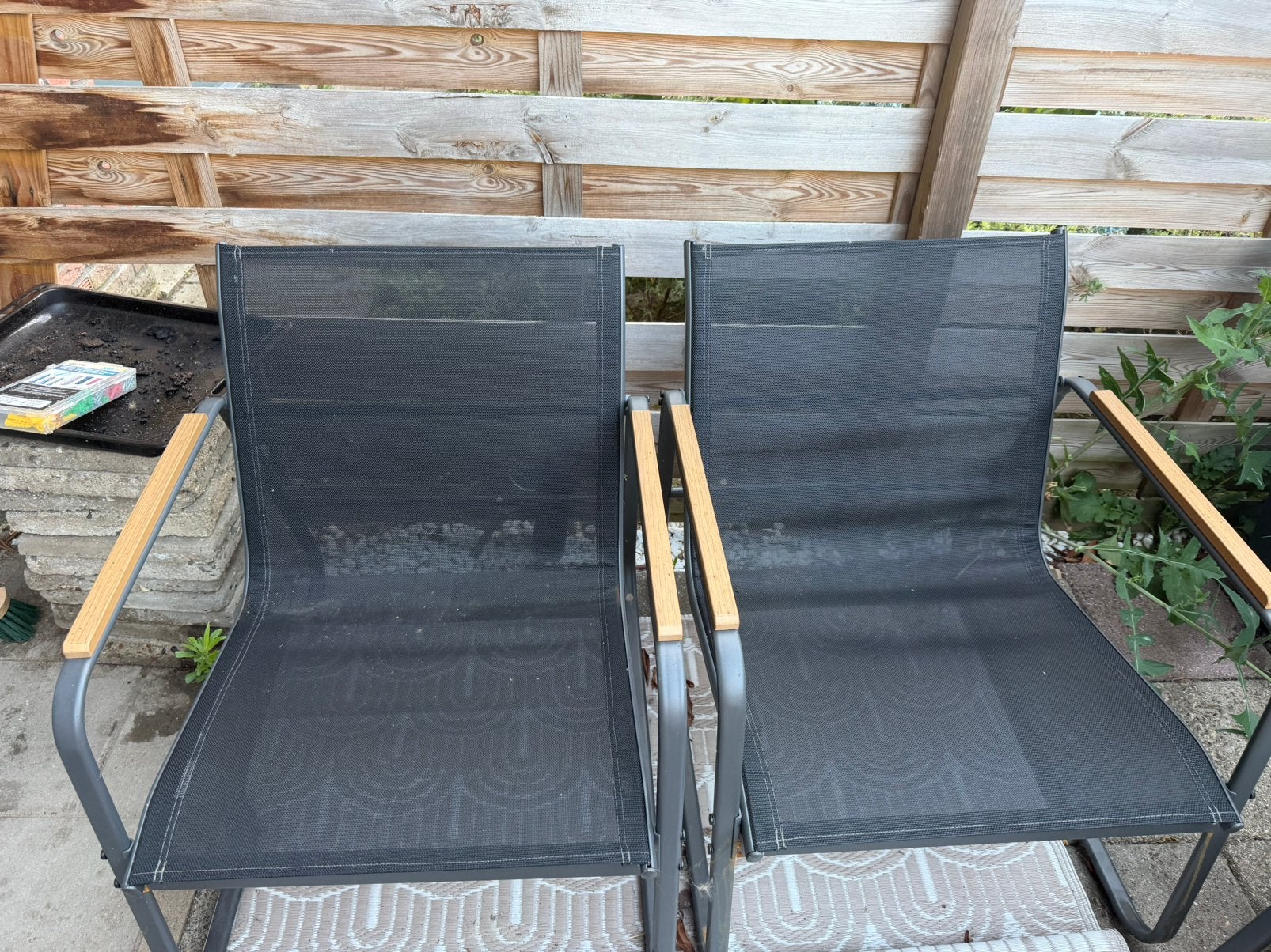 leuk tuinsetje, Ophalen, Zo goed als nieuw, Kunststof