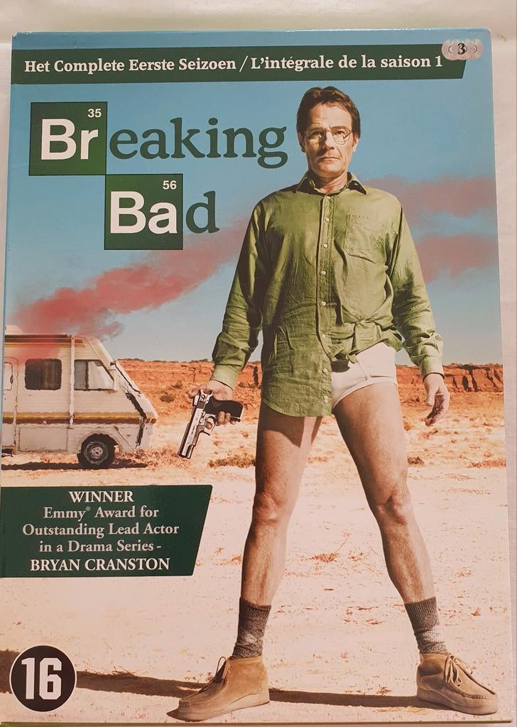 Breaking Bad - Het Complete Eerste Seizoen DVD (Seizoen 1), Vanaf 16 jaar, Ophalen of Verzenden, Zo goed als nieuw