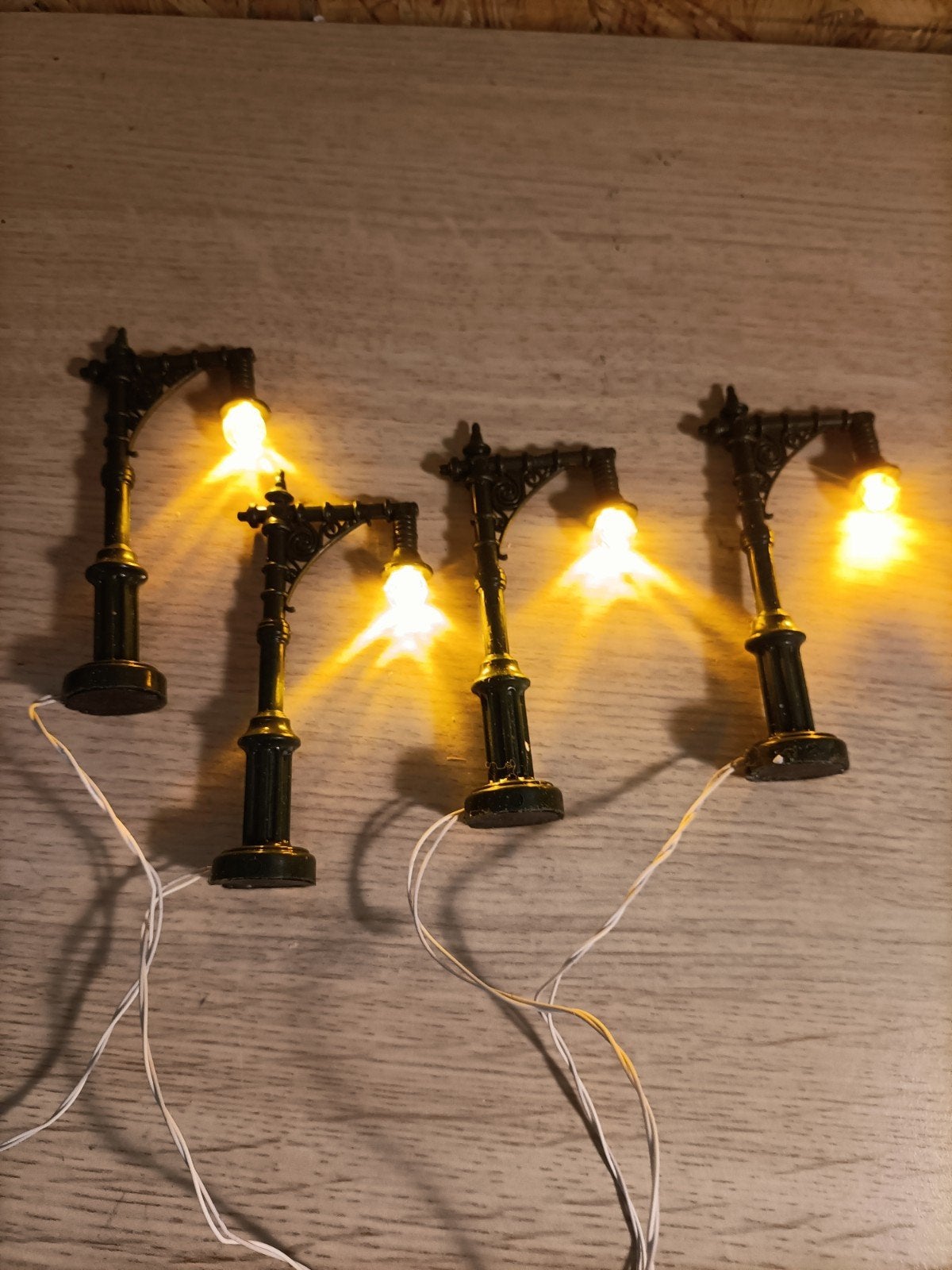 Verlichting voor kerstdorp, Ophalen of Verzenden, Gebruikt