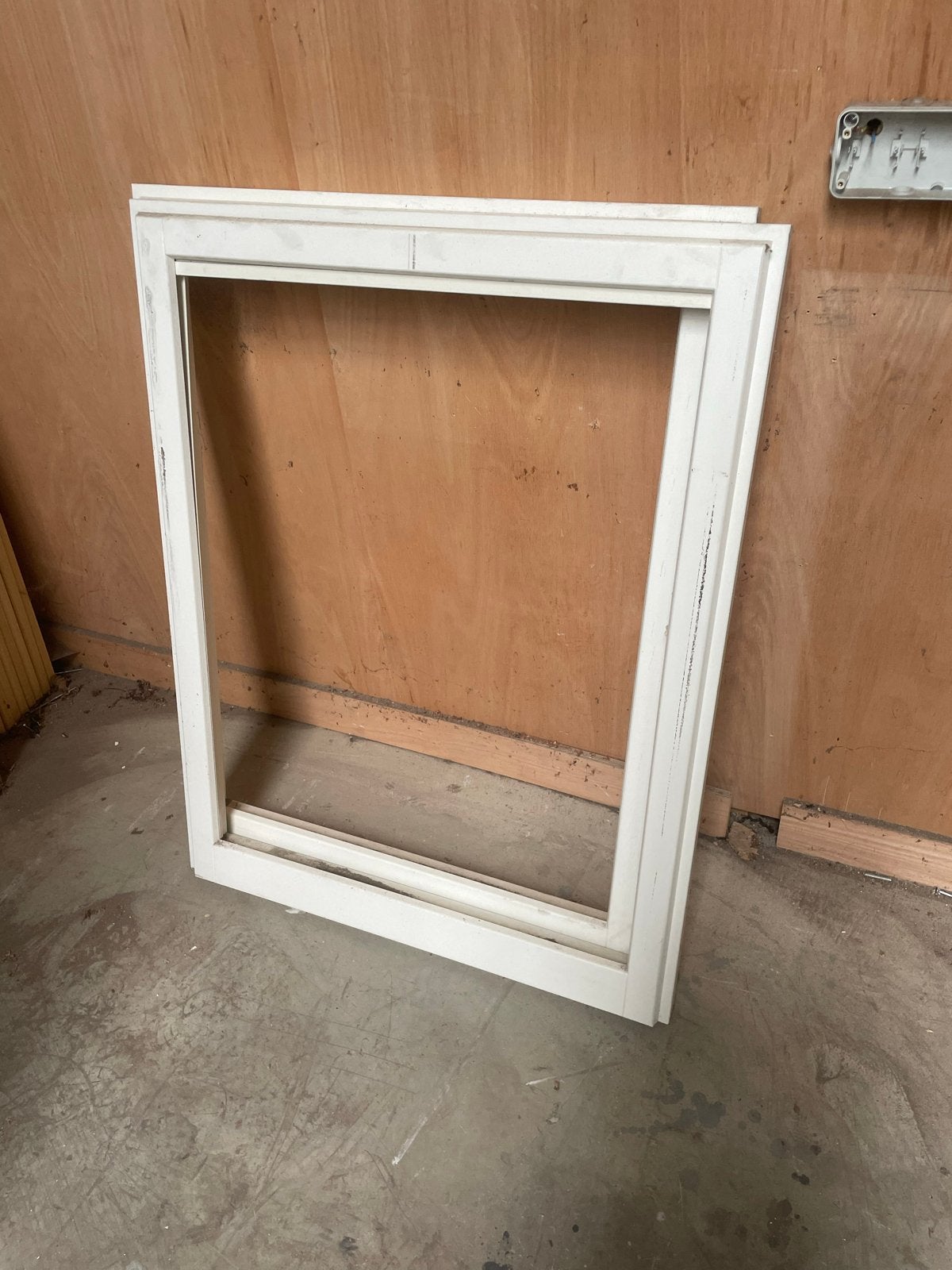 2x Renovatie ramen 815 x1025mm, 56mm dik, buiten verjongd, Doe-het-zelf en Verbouw, Ophalen, Nieuw