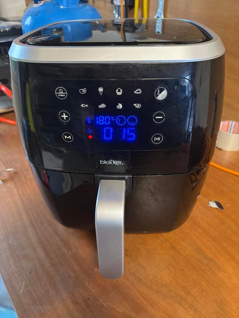 Blokker Airfryer - 1800watt, Ophalen, Zo goed als nieuw, Airfryer, 750 t/m 999 gram