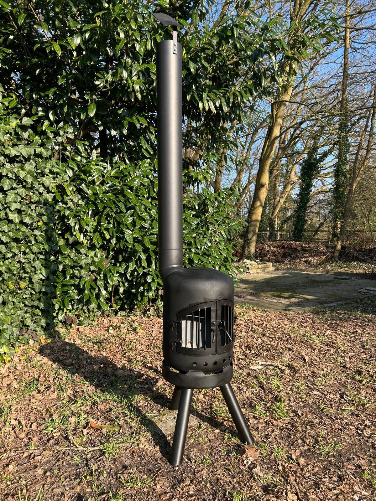 Te koop tuinkachel buitenhaard houtkachel potkachel bbq, Ophalen, Amer 2 7333 lp apeldoorn, Nieuw, Hademohaarden@Outlook.com