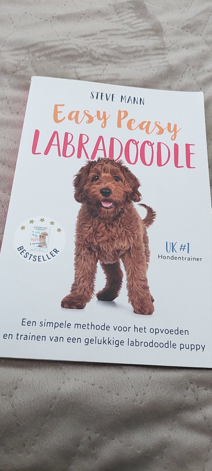 Easy Peasy Labradoodle puppie  boek, Verzenden
