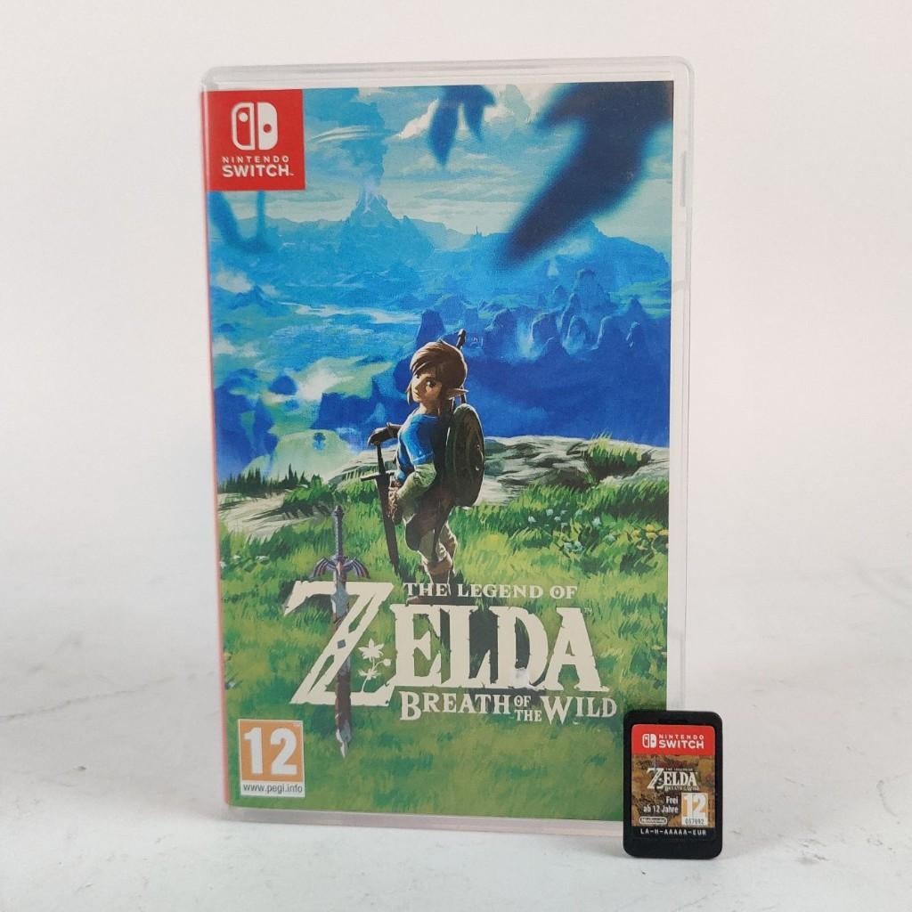 The Legend of Zelda Breath of the Wild Switch || Nu €44.99!, Avontuur en Actie, 1 speler, Ophalen of Verzenden, Zo goed als nieuw