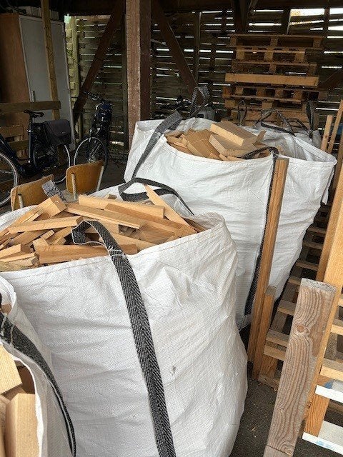 Bigbag Brandhout, Tuin en Terras, Haardhout, Minder dan 3 m³, Ophalen, Beukenhout, Blokken