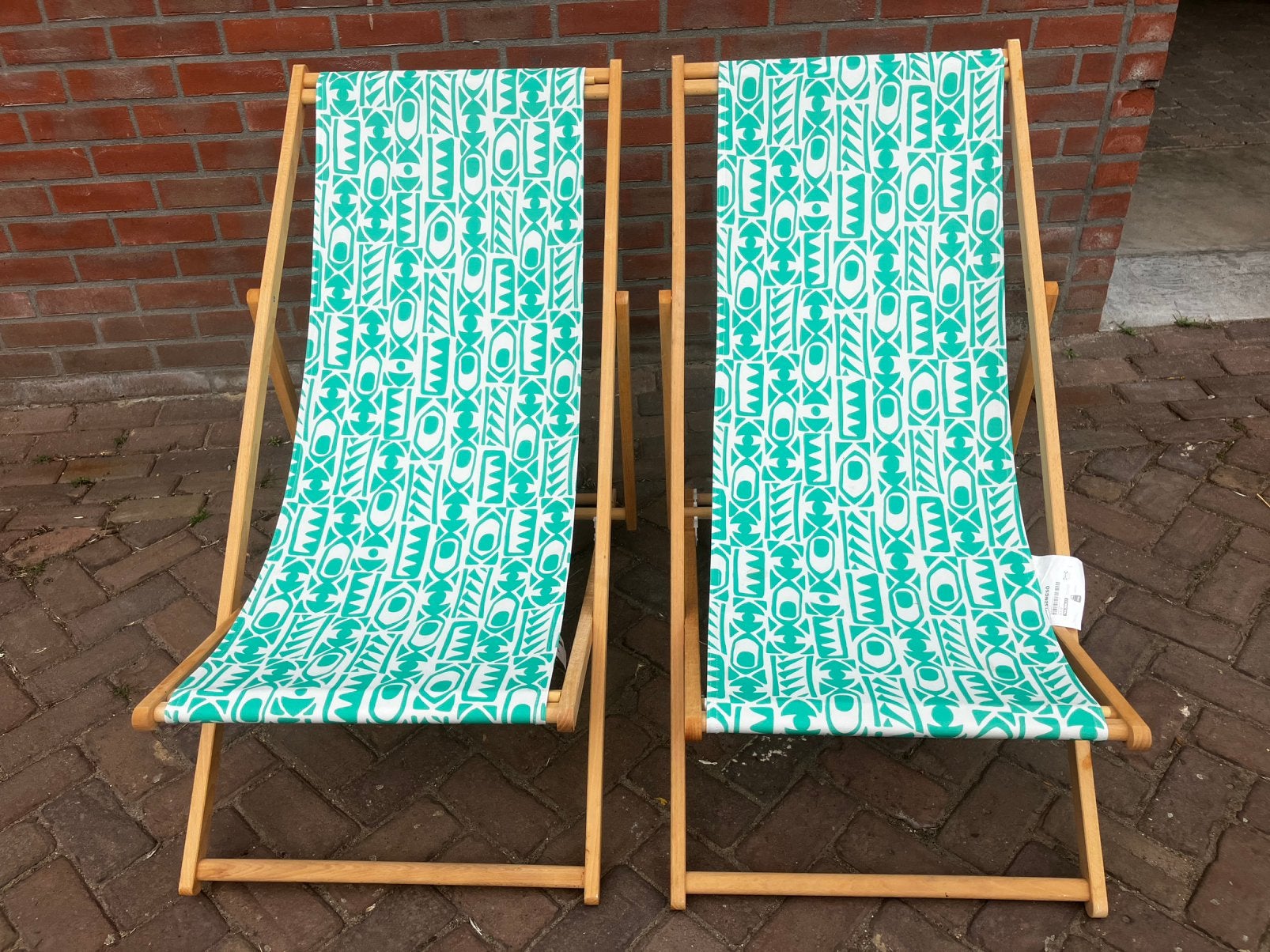 IKEA mysingsö strandstoelen, Tuin en Terras, Ophalen, Zo goed als nieuw, Hout, Verstelbaar