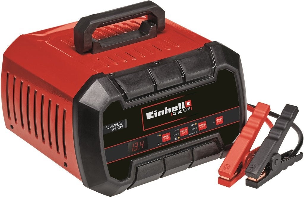 Einhell CE-BC 30M Acculader/starthulp 12 en 24 Volt., Auto diversen, Jumpstarters, Nieuw, Ophalen