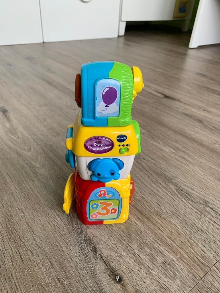 Vtech stapeblokken, Ophalen of Verzenden, Zo goed als nieuw, 6 maanden tot 2 jaar
