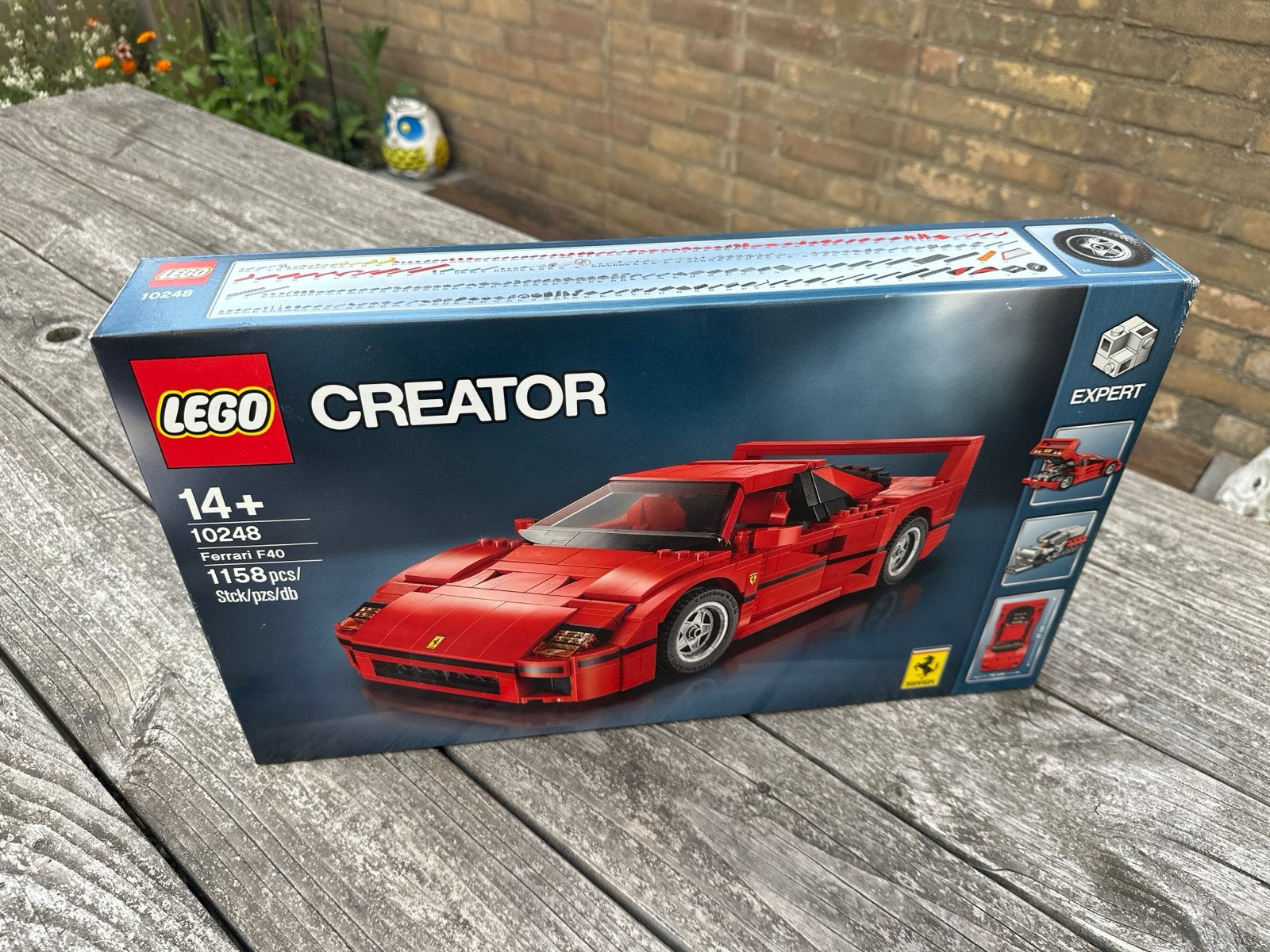 LEGO Creator Expert 10248 Ferrari F40 (Retired), Kinderen en Baby's, Speelgoed | Duplo en Lego, Ophalen, Lego, Nieuw, Ongeopend/sealed
