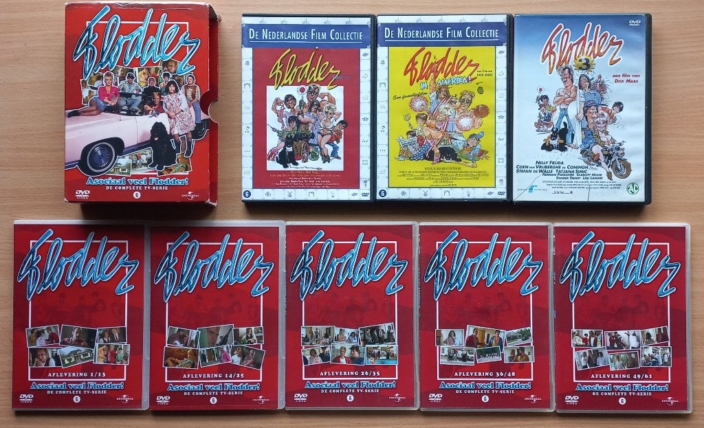 Flodder Complete Serie + Films, Dick Maas, 13Disc Set 1 koop, Verzenden, Speciale editie, Komedie, Nederlands
